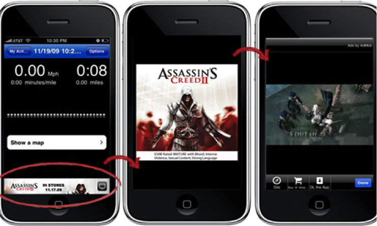 Mobile Banner Ad Example